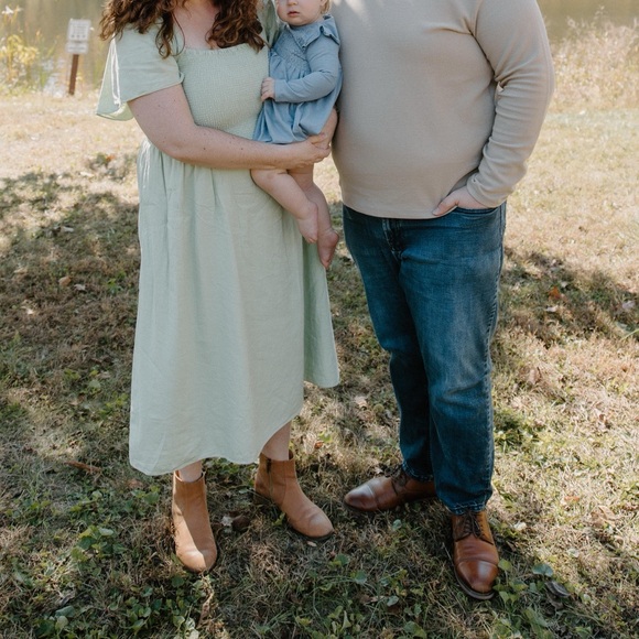 Madewell Sage Green Lucie Smocked Dress with Pockets - Size XL - Picture 10 of 10